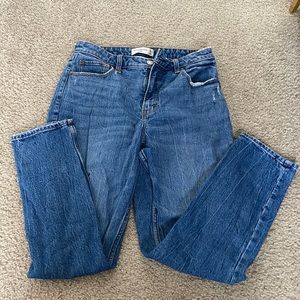 ABERCROMBIE AND FITCH curve love skinny high rise  jeans